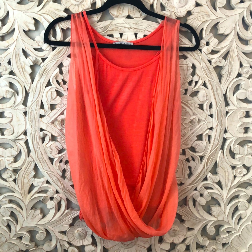 Two Piece Mango Sleeveless Blouse